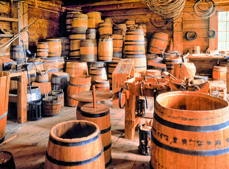 Cooperage, Fort Langley National Historic Site, BC